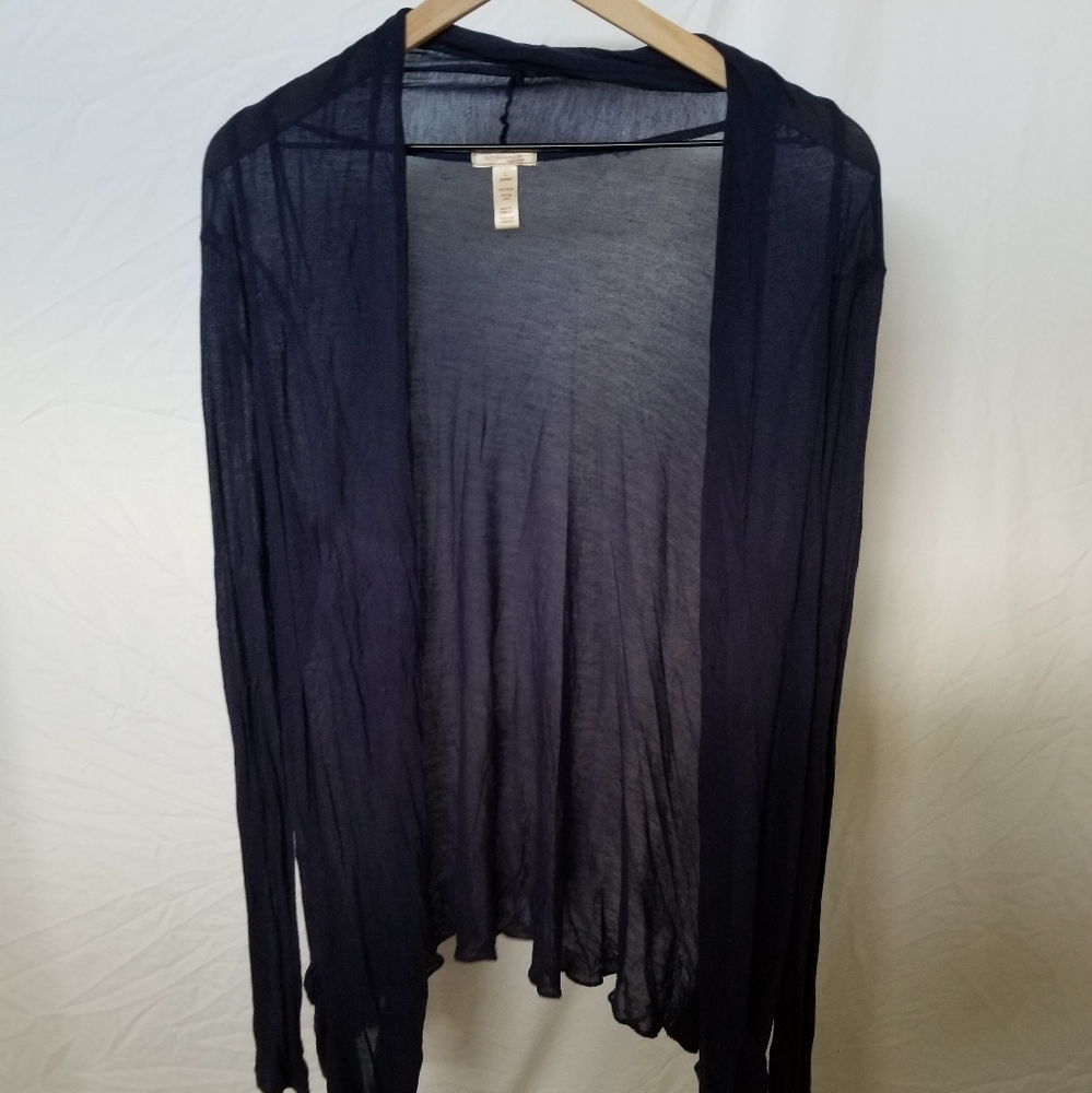 Ambiance Apparel Sheer Cardigan